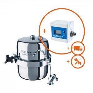 Проточная система Аквафор Фаворит + Индикатор ресурса