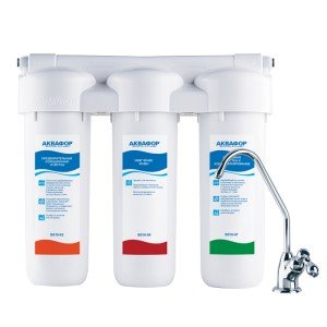 Проточная система Аквафор Трио Умягчающий